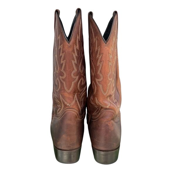 Dan Post Milwaukee Western Boots Mens Size 11.5 D Brown Leather Cowboy 1148 - Picture 4 of 9